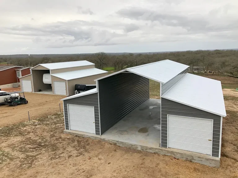 Commercial metal buildings project completed by Metal Building Outfitters